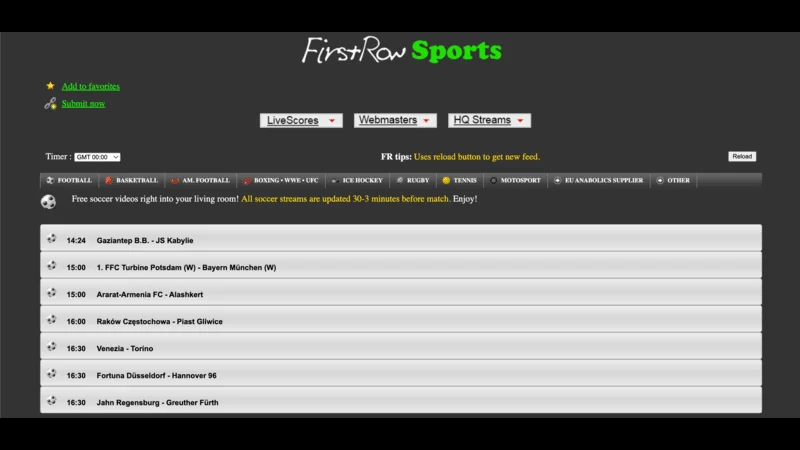 HesGoal Competitor Sites